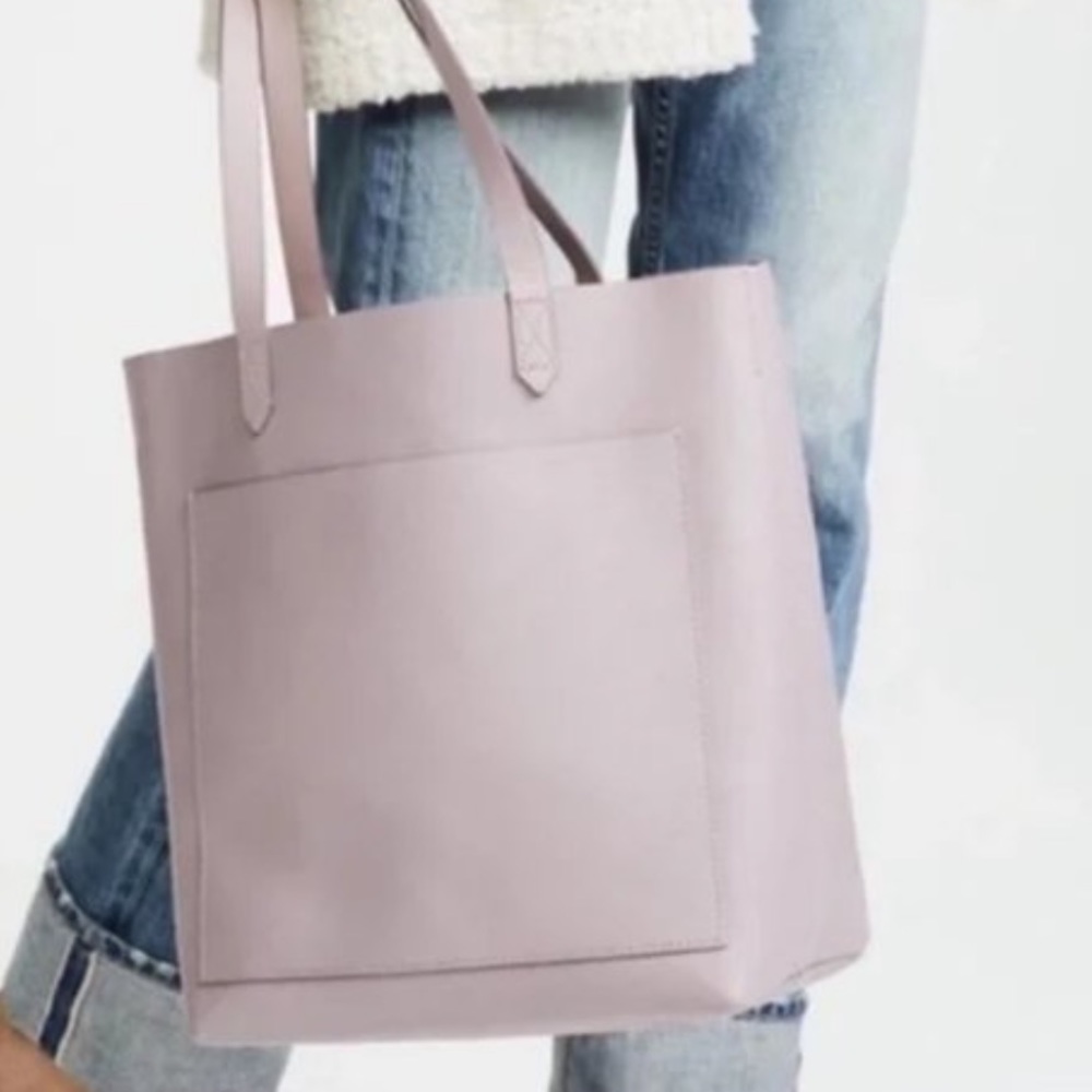 NWT Madewell Medium Transport Tote in Wisteria